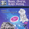 3D Animal Crystal Block Puzzle - Elephant