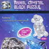 3D Animal Crystal Block Puzzle - Dog