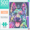 Arrow Puzzles - Animals Series - Butterfly Shepherd by Dean Russo Jigsaw Puzzle (500 Pieces)