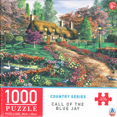 Arrow Puzzles - Country Series - Call of the Blue Jay by Caplyn Dor Jigsaw Puzzle (1000 Pieces)