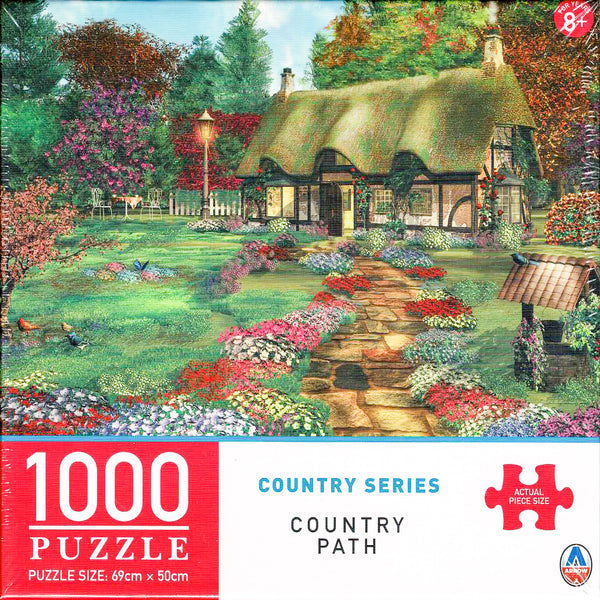 Arrow Puzzles - Country Series - Country Path by Caplyn Dor Jigsaw Puzzle (1000 Pieces)