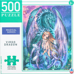 Arrow Puzzles - Magical Series - Virgo Dragon by Ruth Thompson Jigsaw Puzzle (500 Pieces)