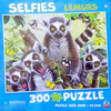 Arrow Puzzles - Selfies -  Lemurs by Howard Robinson 300 Piece Jigsaw Puzzle Large Piece