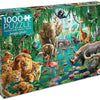 Regal - Animal Series - Jungle Glade by Adrian Chesterman Jigsaw Puzzle (1000 pieces)