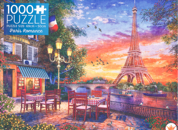Regal - Landscape Series - Paris Romance by Dominic Davison Jigsaw Puzzle (1000 pieces)
