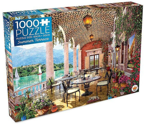 Regal - Landscape Series - Summer Terrace by Dominic Davison Jigsaw Puzzle (1000 pieces)