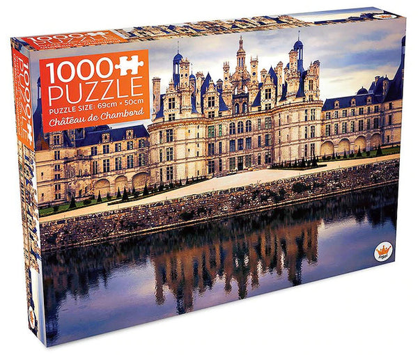 Regal - Travel Series - Chateau de Chambord Jigsaw Puzzle (1000 pieces)
