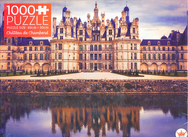 Regal - Travel Series - Chateau de Chambord Jigsaw Puzzle (1000 pieces)