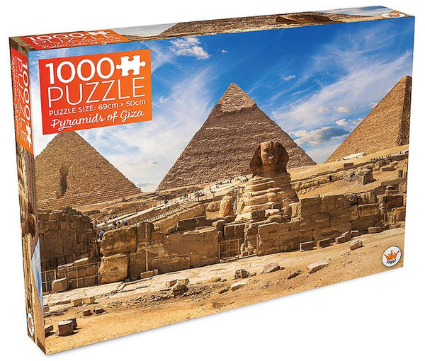 Pyramids Jigzone Regal - Travel Series - Pyramids of Giza Jigsaw Puzzle (1000 pieces ...