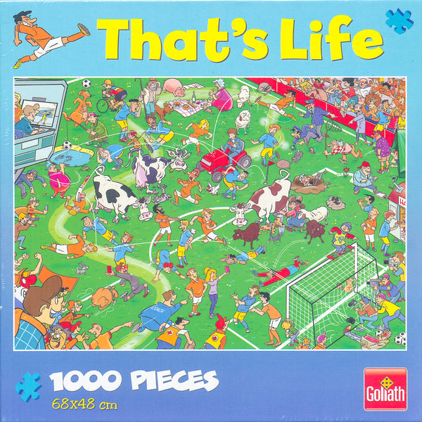 Goliath Games - That's Life - Football Jigsaw Puzzle (1000 Pieces)