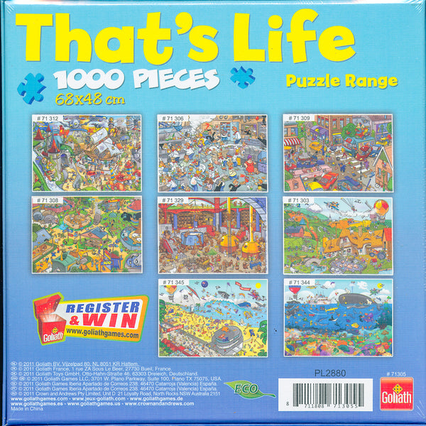 Goliath Games - That's Life - Sport Jigsaw Puzzle (1000 Pieces)