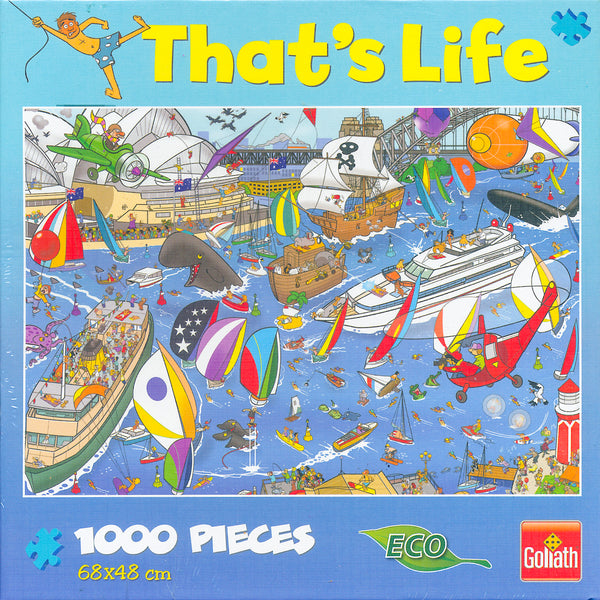 Goliath Games - That's Life - Sydney Harbour Jigsaw Puzzle (1000 Pieces)