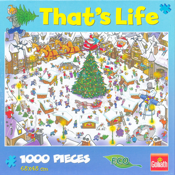 Goliath Games - That's Life - Christmas Jigsaw Puzzle (1000 Pieces)