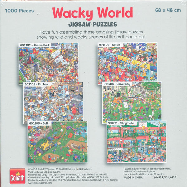 Wacky World - Office 1000 Piece Jigsaw Puzzle