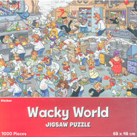 Wacky World - Kitchen 1000 Piece Jigsaw Puzzle