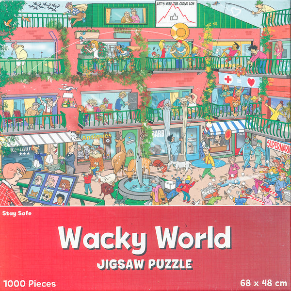 Wacky World - Stay Safe 1000 Piece Jigsaw Puzzle