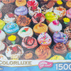Colorluxe - Colourful Cupcakes 1500 Piece Jigsaw Puzzle