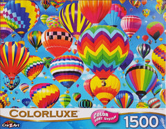 Colorluxe - Balloons in Flight 1500 Piece Jigsaw Puzzle