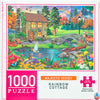 Arrow Puzzles - Majestic Series - Rainbow Cottage - 1000 Pieces