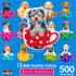 Cra-Z-Art - Mini Shaped  500 Piece Puzzles - 13 x Puppies