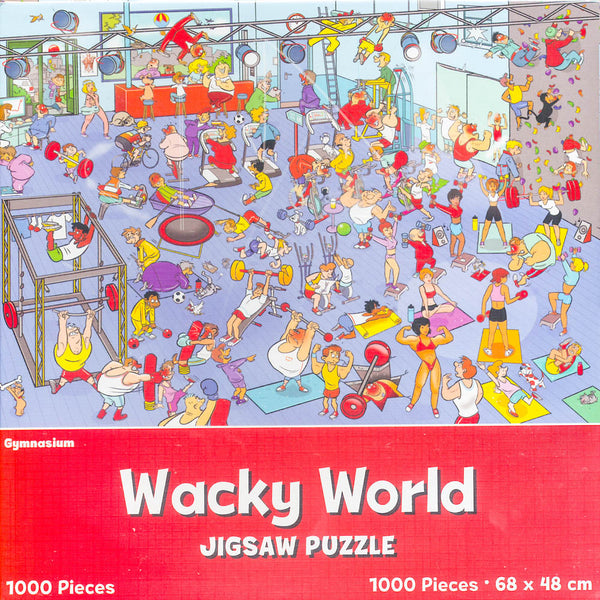 Wacky World - Gymnasium/Gym 1000 Piece Jigsaw Puzzle