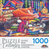 Puzzle Collector - The Old Book Shop Cats 1000 Piece Jigsaw Puzzle by Irina Garmashova Cawton