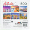 Australia -  Modern Buildings in front of Yarra River, Melbourne, VIC 500 Piece Jigsaw Puzzle