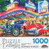 Puzzle Collector - Rollerstake Drive-in Diner 1000 Piece Jigsaw Puzzle by Edward Wargo