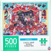 Arrow Puzzles - Comical - Cats and Dogs Theatre - 500 Piece Jigsaw Puzzle