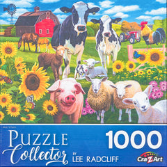 Puzzle Collector - Mac's Farm 1000 Piece Jigsaw Puzzle by Lee Radcliff