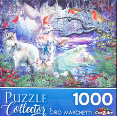 Puzzle Collector - Spirit of Winter 1000 Piece Jigsaw Puzzle by Ciro Marchetti