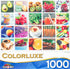 Colorluxe - Food Collage 1000 Piece Jigsaw Puzzle