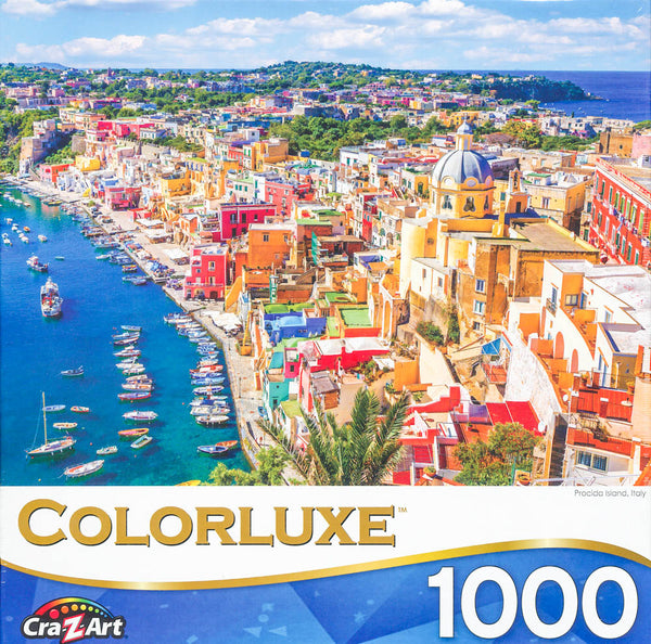 Colorluxe - Procida Island, Italy 1000 Piece Jigsaw Puzzle