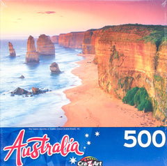 Australia -  The Twelve Apostles at Sunrise (Great Ocean Road), VIC 500 Piece Jigsaw Puzzle