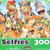 Selfies - Happy Dino Friend 300 Piece Jigsaw Puzzle by Howard Robinson