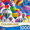 Colorluxe - Hot Air Balloons Above the Cloud 1000 Piece Jigsaw Puzzle