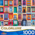 Colorluxe - Colourful Windows 1000 Piece Jigsaw Puzzle