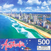 Australia - Aerial View of Gold Coast, Queensland 500 Piece Jigsaw Puzzle