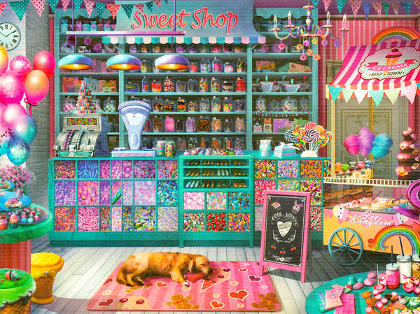 Arrow Puzzles - Bristol Series - Candy Sweet Shop - 300 Pieces