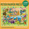 Peter Pauper Press - Dinosaurs Seek & Find Jigsaw Puzzle (100 Pieces)