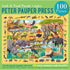 Peter Pauper Press - Safari Seek & Find Jigsaw Puzzle (100 Pieces)