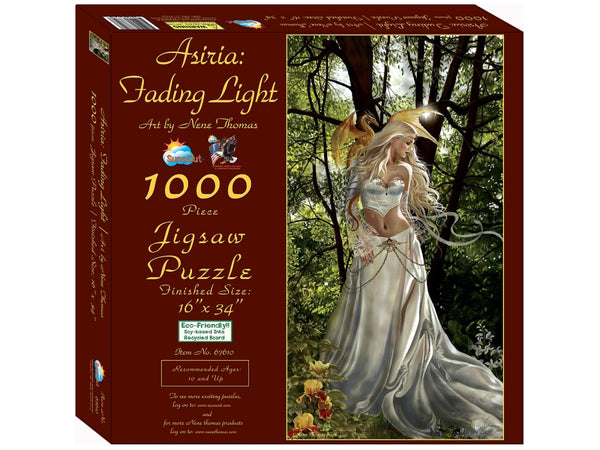 Sunsout Asiria Fading Light 1000 Piece Jigsaw Puzzle