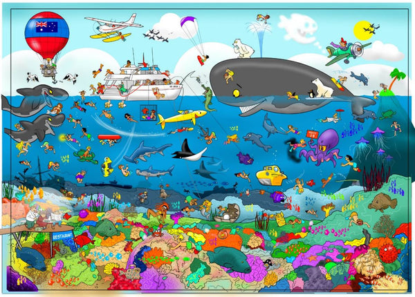 Goliath Games - That's Life - Great Barrier Reef Jigsaw Puzzle (1000 Pieces)