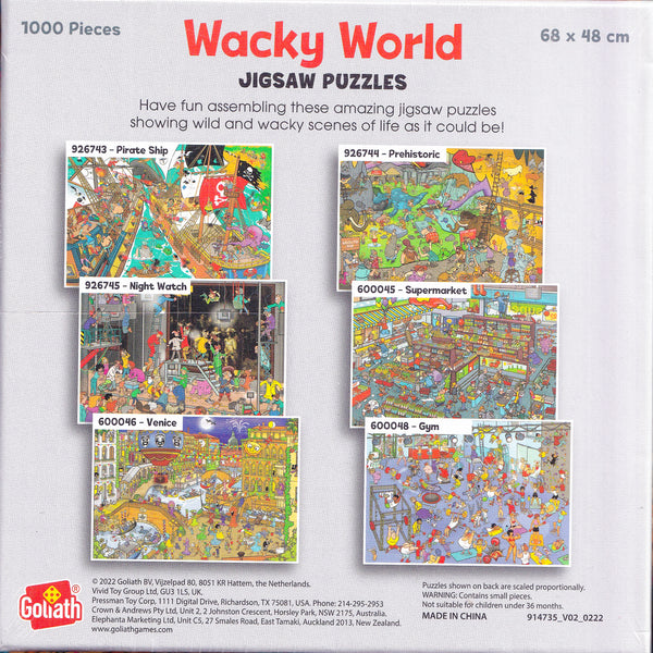 Wacky World - Night Watch 1000 Piece Jigsaw Puzzle